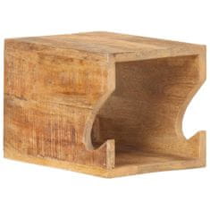 Vidaxl Stensko stojalo za kolo 35x25x25 cm trden robusten mangov les