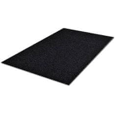 Vidaxl Predpražnik črn 160x220 cm PVC