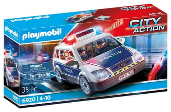 Playmobil 6920 Policijski avto z lučmi in zvokom