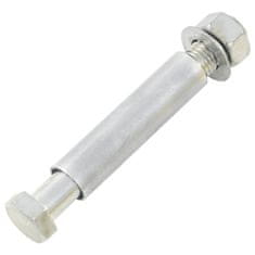 Vidaxl Kolo za samokolnico z osjo trden PU 4,00-8 390 mm