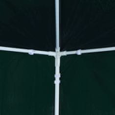 Vidaxl Vrtni šotor 3x4 m zelen