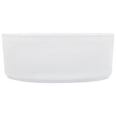 Vidaxl Umivalnik iz keramike 36x14 cm bel