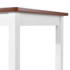 shumee Barska miza iz trdnega lesa 108x60x91 cm