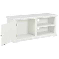 Vidaxl TV omarica iz lesa 90x30x40 cm bela