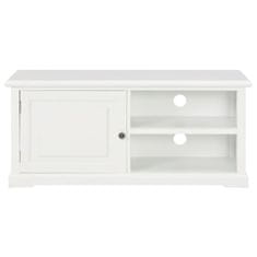 Vidaxl TV omarica iz lesa 90x30x40 cm bela