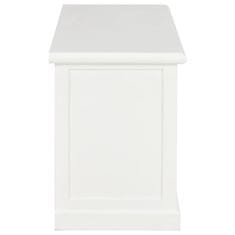 Vidaxl TV omarica iz lesa 90x30x40 cm bela