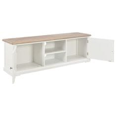 Vidaxl TV omarica iz lesa 120x30x40 cm bela