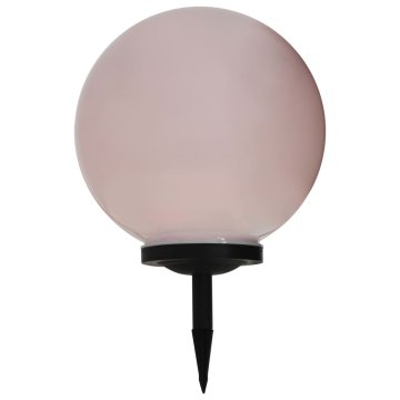 Vidaxl Zunanja solarna svetlika LED okrogla 40 cm RGB