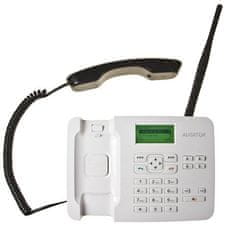 Aligator T100 Namizni telefon za kartico sim White