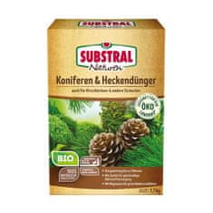 Substral Naturen BIO gnojilo za iglavce, žive meje in druge okrasne grmovnice, 1.7 kg + DARILO