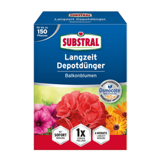 Substral OSMOCOTE dolgotrajno gnojilo za balkonske rastline, 1,5 kg + DARILO