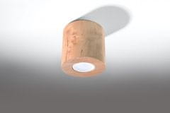 Stropna svetilka 1xGU10 za LED IP20 ORBIS lesena 