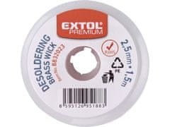 Extol Premium Premium bakrena pletenica, 2,5 mm x 1,5 m, bakren