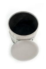 Halmar Tabure s prostorom za shranjevanje Cricket - svetlo siv