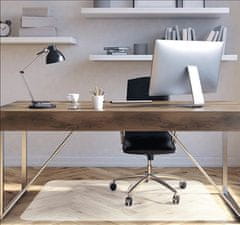 KONDELA Zaščitna talna podloga Ellie New Type 8 120x120 cm - prozorna