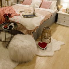 KONDELA Umetno krzno Rabbit Type 7 60x90 cm - belo