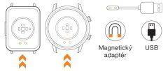 Aligator MAGNETNI POLNILNI ADAPTER ZA WATCH PRO / WATCH LIFE