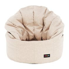 KONDELA Sedežna vreča Kenod - bež