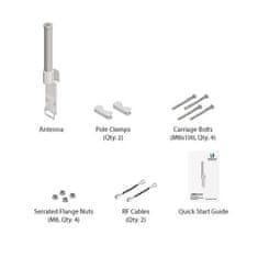 Ubiquiti Vsesmerna antena 5GHz, dobitek 10 dBi, kot 360°, MIMO2x2, 2x RSMA