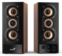Genius zvočniki SP-HF 800A Ver. II/ 2.0/ 20W/ Leseni