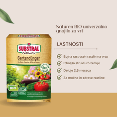 Substral Naturen BIO univerzalno gnojilo za vrt, 1.7 kg