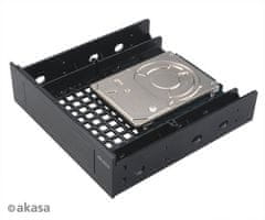 Akasa 3,5"/SSD/HDD adapter za 5,25" položaj