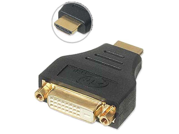 Cabletech Adapter HDMI M - DVI Ž , 24+5