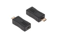 Cabletech USB adapter USB mini Ž. - USB mikro M.