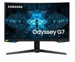 Samsung Odyssey G7 C27G75TQSP monitor, 68,4 cm (26,9), QHD, VA, ukrivljen (LC27G75TQSPXEN)