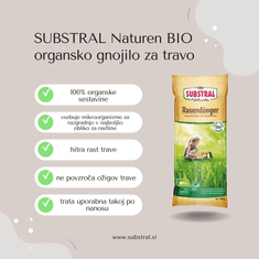 Substral Naturen BIO organsko gnojilo za travo, 10 kg