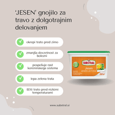 Substral 'JESEN' gnojilo za travo z dolgotrajnim delovanjem, 5 kg