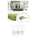 Prosperplast Sadilnik RESPANA TABLE GREENHOUSE antracit 39,1 cm