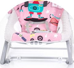 Chipolino Vibracijski 2v1 Baby Spa Pink