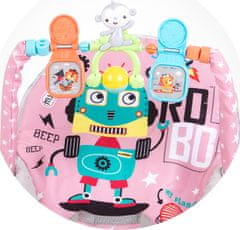Chipolino Vibracijski 2v1 Baby Spa Pink