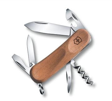 shumee Žepni nož Victorinox Delemont EvoWood 10 2.3801.63