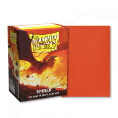 Dragon Shield DS100 Dual Matte - Ember - ovitki za kartice
