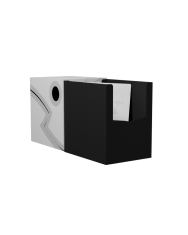 Dragon Shield Double Shell - Pregledano - pepelnato bela/črna - škatla