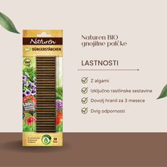 Substral Naturen BIO gnojilne palčke, 30 palčk + DARILO