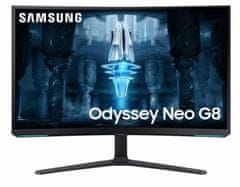 Samsung Odyssey NEO S32BG850NP monitor, 81 cm (32), 4K, VA, ukrivljen (LS32BG850NPXEN)