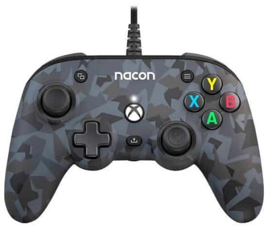 Nacon Pro Compact igralni plošček, za Xbox Series, siv, kamuflaža