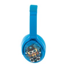 BuddyPhones brezžične slušalke za otroke cosmos plus anc (modre)
