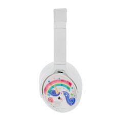 BuddyPhones brezžične slušalke za otroke cosmos plus anc (bela)