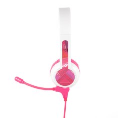 BuddyPhones studybuddy žične slušalke za otroke (roza)