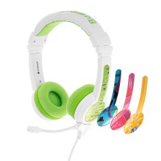 BuddyPhones school+ žične slušalke za otroke (zelene)