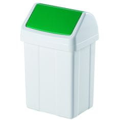 shumee Koš za ločevanje odpadkov - zelen, 25L