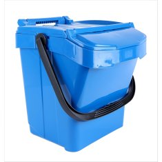 NEW URBA PLUS 40L zabojnik za odpadke - modri