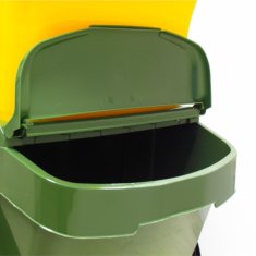 NEW URBA PLUS 40L zabojnik za odpadke - zelen
