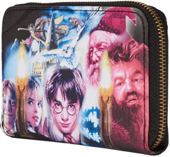 Loungefly Harry Potter Scorcerers Stone denarnica, z zadrgo