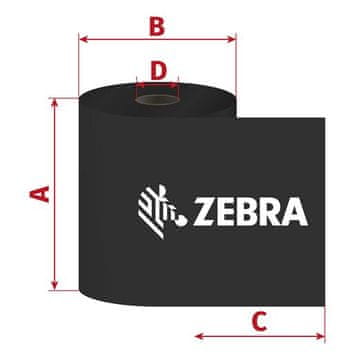 Zebra ZipShip 2300 trak, 33 mm x 74 m, TTR, vosek