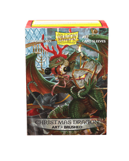 Dragon Shield DS100 Brushed Art - 'Christmas Dragon' 2020 - ovitki za kartice